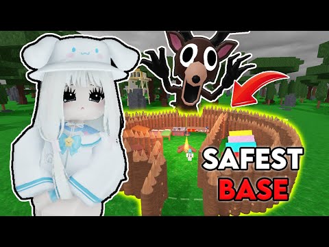 I Built The SAFEST BASE SOLO In 99 Nights In The Forest