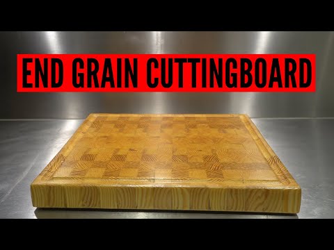 Cheap End Grain Cuttingboard, with simple tools