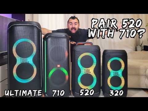 Is It Possible to Pair JBL Partybox 520 with 710?