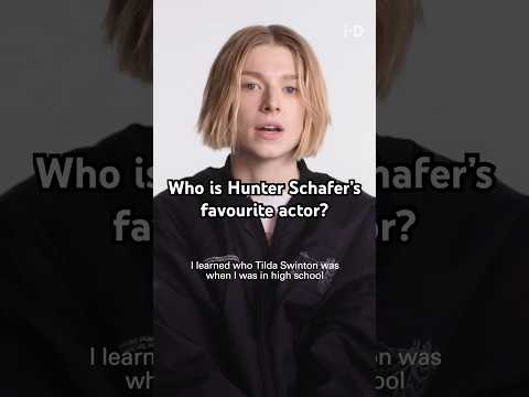 Hunter + Tilda in a movie, when? #hunterschafer #tildaswinton #shorts