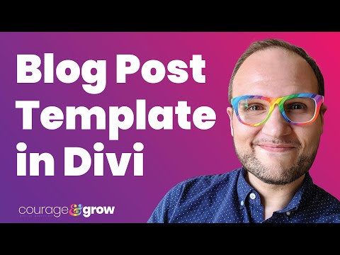 How to Style All Blog Posts with a Template in Divi