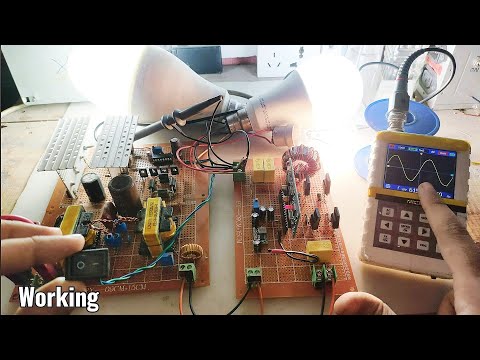 DIY Pure Sine Wave Inverter 12V To 220V - 1000W [Full Video] ✓
