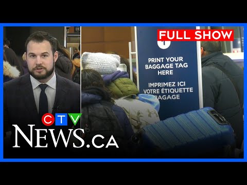 Holiday rush hits Ottawa’s airport | CTV News Ottawa at Six for Sunday, December 21, 2025