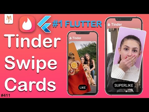 Flutter Tutorial - Tinder Swipe Cards | The Right Way | 1/2 Flutter Dating App