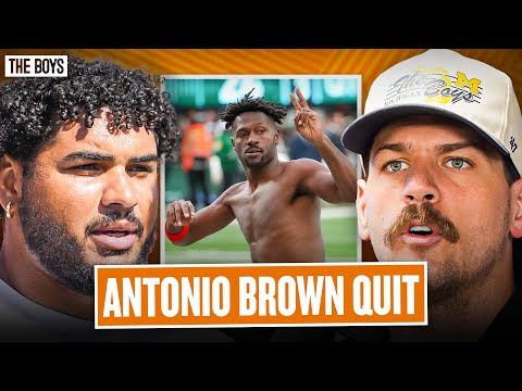 Tristan Wirfs On CRAZY Story Of Antonio Brown Quitting Mid Game On Tom Brady & Buccaneers | Bussin'