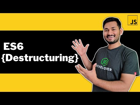 Destructuring in JavaScript | The Complete JavaScript Course | Ep.49