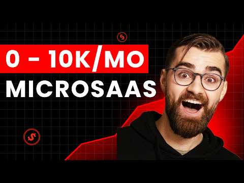 My Exact Plan To $10K/Month with MicroSaaS [REVEALED]