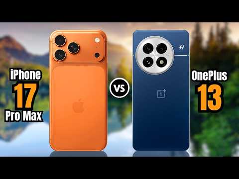 iPhone 17 Pro Max vs OnePlus 13 | Full comparison🔥