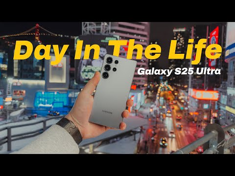 Samsung Galaxy S25 Ultra - Real Day In The Life Review (Camera, Ai & Battery Test)
