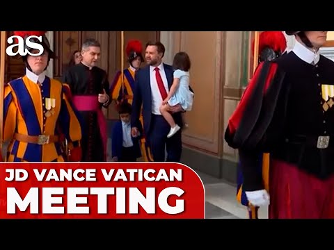 VATICAN holds 'CORDIAL' talks with JD VANCE after criticisms of TRUMP POLICIES