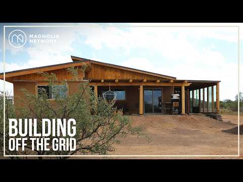 Arizona Straw Bale Home | Building Off the Grid Full Episode