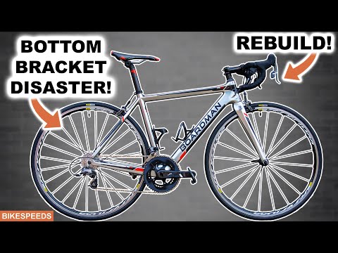 Boardman SLR Transformation! Full Rebuild! Road Bike Service!