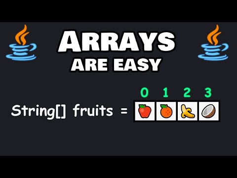Learn ARRAYS in 9 minutes! 🍎