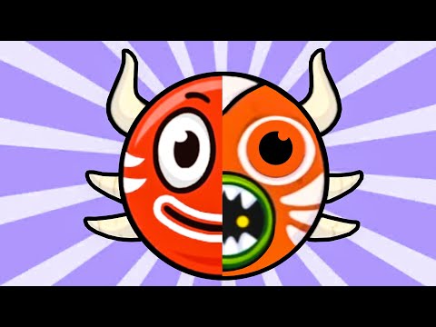 Несносный КРАСНЫЙ ШАР 6. Серия 3. Босс брат. Мультик ИГРА Red Ball 6 на Игрули TV