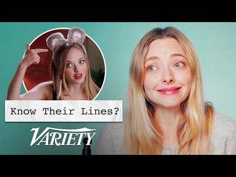 Does Amanda Seyfried Know Her Lines?