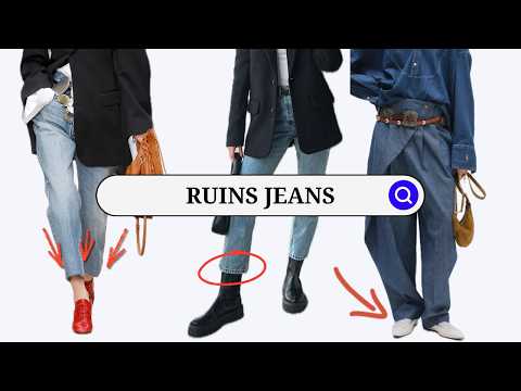 This One Shoe Mistake Ruins Even Expensive Jeans (40+)