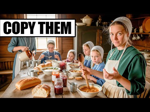30 Traditional Amish Tricks To Feed Large Families On A Budget