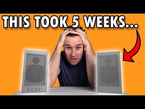 I Built Incredible Desktop Speakers with SERIOUS BASS