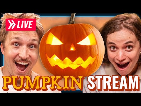Cozy Pumpkin Carving Stream