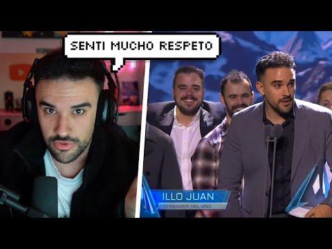 ILLOJUAN REACCIONA Y OPINA DE SU ESLAND STREAMER DEL AÑO