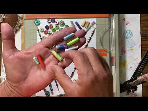 Budget crafting, Wk 16, DIY Paper Beads, different ways, episode 1 :)