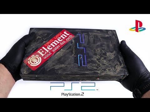 Restoring the Fat PlayStation 2 - Retro Console Restoration & Repair - ASMR