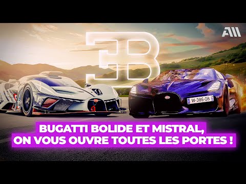 Bugatti : De la Mistral à la Bolide, on vous ouvre toutes les portes !
