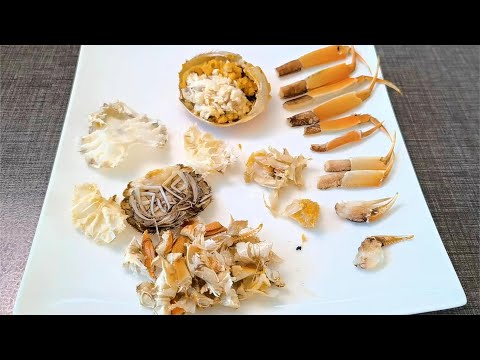 螃蟹这些部位不能吃，最正确的吃法应该是这样的，果断收藏