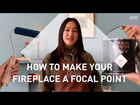 How to Paint Your Fireplace into a Stunning Focal Point