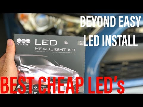 SEALIGHT X1 SERIES LED INSTALL/REVIEW. CHEAP BUT VERY EFFECTIVE!!