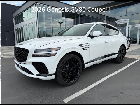 Full Tutorial of 2026 Genesis GV80 Coupe!