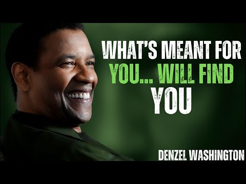 Everything Falls Into Place When You Stop Forcing It |Denzel Washington Powerful Motivational Speech