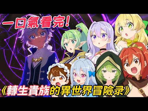 宅男轉生異世界，開局七位神名送外掛，年僅12歲就已經後宮成群！一口氣看完《轉生貴族的異世界冒險錄》