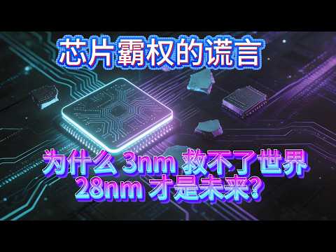 芯片霸权的谎言:为什么3nm救不了世界,28nm才是未来?#美国 #中国 #芯片