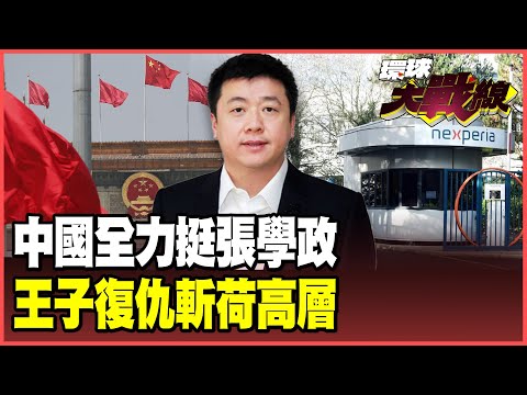 「安世之戰」非贏不可！中國傾國家之力挺張學政！蔡正元：荷蘭政府收賄強奪金雞母 王子復仇鐵血開除「叛亂高層」！【#環球大戰線】20251106-P1 葉思敏 蔡正元 賴岳謙 栗正傑