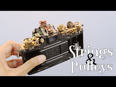 Restoring a Minolta SRT - The Famous Strings and Pulleys Camera of 1970s