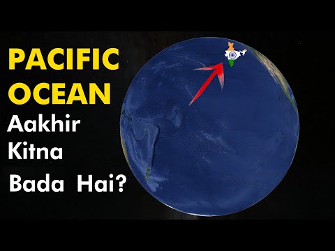 How big is the Pacific Ocean ?