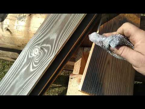 Браширование дерева обжигом, покраска. Просто поговорить.