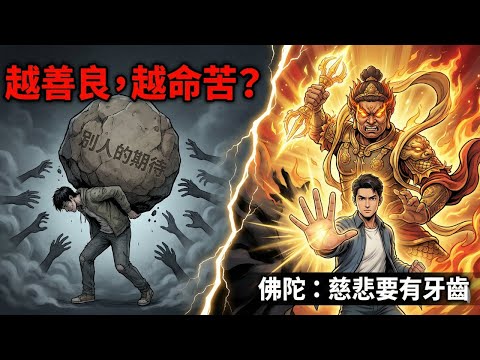 你的善良，其實是軟弱！佛陀一語道破：為什麼你越寬容，命越苦？| 討好型人格 | 拒絕別人 | 建立邊界 | 金剛怒目 | 升米恩斗米仇 | 課題分離 | 佛法哲學 | 人性真相