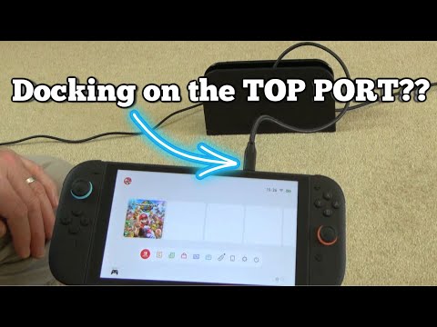 What Happens When you DOCK the Nintendo Switch 2 on the TOP PORT