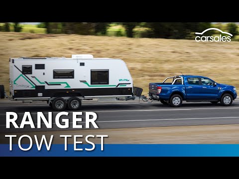 2019 Ford Ranger XLT 3.2 v 2.0 Bi-Turbo Tow Test | carsales