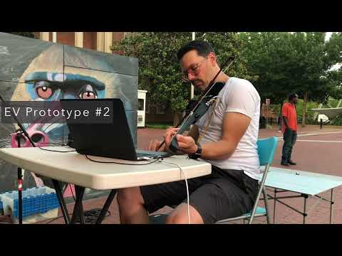 The EV: A New Digital/Acoustic Hybrid Stringed Synthesizer (NIME 2022 Demo Presentation)
