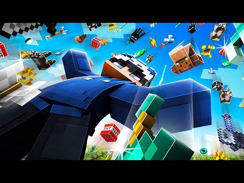 Minecraft, aber es REGNET ITEMS & MOBS...