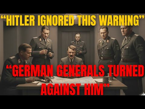 “The Exact Meeting That Made Hitler’s Generals Turn Against Him”