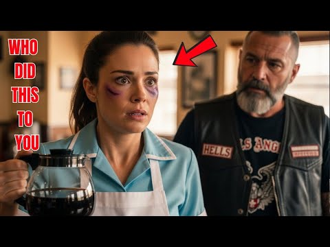 "What Happened To You?" — Hells Angel Saw the Bruise On Waitress' Face. What He Did Next SHOCKED