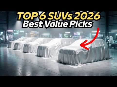TOP 6 Best Value SUVs for 2026 Based on Rankings and Test