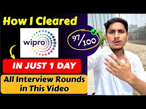 All Wipro Interview Questions and Answers | How I Cleared Wipro Interview In Just 1 Day
