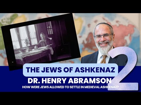 2. How were Jews allowed to settle in medieval Ashkenaz?