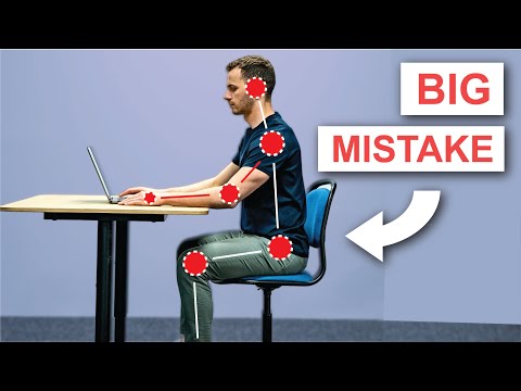 How to Sit Properly - Desk Ergonomics