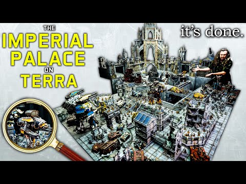 The Imperial Palace is FINALLY FINISHED | The BIGGEST wargaming board in YouTube History!